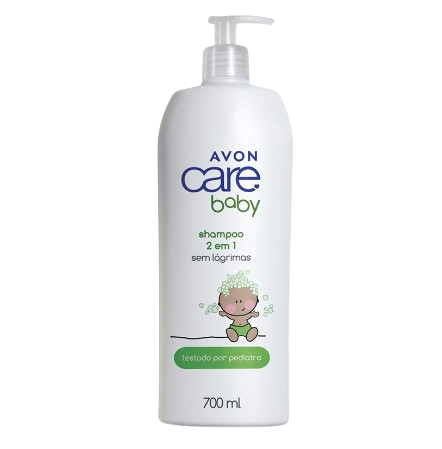 Shampoo 2 em 1 Avon Care Baby